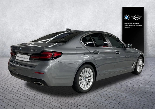 BMW Seria 5 cena 239000 przebieg: 8292, rok produkcji 2023 z Maszewo małe 154